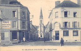 Delcampe - 53-CHÂTEAU GONTIER-RUE RENE D ANJOU-ANIMEE-N°6023-D/0175 - Chateau Gontier
