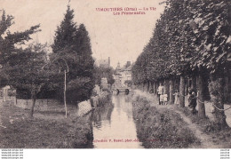 Delcampe - Z20-61) VIMOUTIERS - ORNE - LA VIE - LES PROMENADES  - ANIMATION - ( 2 SCANS ) - Vimoutiers