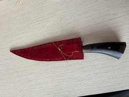 Delcampe - Poingard Couteau Type Kukri - Armas Blancas