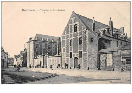 Delcampe - 80 . N° 47079 . Doullens .l Hospice Et La Rue D Arras - Doullens