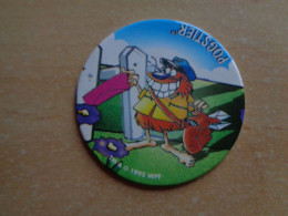 Delcampe - POG Tap's Pogs  N°52 Série2  AVIMAGE 1995 Pogstier Facteur Postman Briefträger - Otros & Sin Clasificación