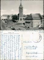 Delcampe - Ansichtskarte Siegen Marktplatz Mit Nikolai-Kirche Und Rathaus 1960 - Siegen