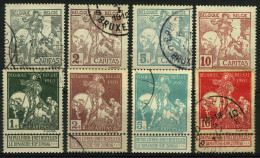Delcampe - België 84/91 - Caritas - Montald - Lemaire - Gestempeld - Oblitéré - 1910-1911 Caritas