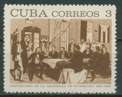 Delcampe - Kuba 1969 Konferenz Von Guaimaro 1460 Postfrisch - Neufs
