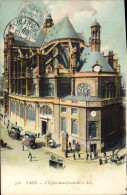Delcampe - CPA Paris L'Eglise Saint Eustache - Kirchen