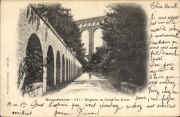 Delcampe - CPA Roquefavour Depuis La Gare Au Pont - Roquefavour