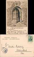 Delcampe - Ansichtskarte Pirna Künstlerkarte Portal Schifferhaus 1904 - Pirna