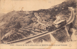 Delcampe - 06-LA TURBIE-CHEMIN DE FER A CREMAILLERE-N°437-C/0299 - La Turbie