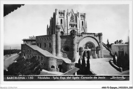 Delcampe - AMKP3-0187-ESPAGNE - BARCELONA - Tibidabo - Tplo - Exp - Del Sgdo Corazon De Jesus - Barcelona