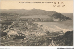 Delcampe - AMKP3-0254-ESPAGNE - SAN SEBASTIAN - Vista General Desde El Monte Ulia - Guipúzcoa (San Sebastián)