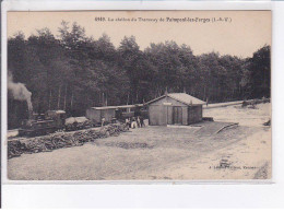 Delcampe - PAIMPONT-les-FORGES: La Station Du Tramway - Très Bon état - Paimpont