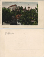Delcampe - Ansichtskarte Elgersburg Schloss Elgersburg - Stadtpartie 1909 - Elgersburg