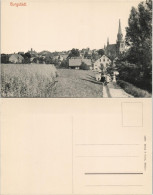 Delcampe - Ansichtskarte Burgstädt Straßenpartie Am Ort 1912 - Burgstädt