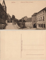 Delcampe - Ansichtskarte Geithain Aufgang Zur Kirche Und Untertor 1912 - Geithain