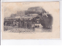 Delcampe - CANCALE: Les Mareyeuses - état - Cancale