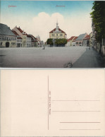 Delcampe - Ansichtskarte Geithain Marktplatz - Geschäfte 1911 - Geithain