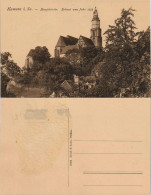 Delcampe - Ansichtskarte Kamenz Kamjenc Marienkirche 1915 - Kamenz