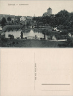 Delcampe - Ansichtskarte Geithain Schwanenteich - Stadt 1912 - Geithain