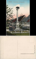 Delcampe - Ansichtskarte Geithain Nikolaistraße - Kriegerdenkmal 1911 - Geithain