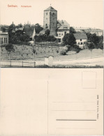 Delcampe - Ansichtskarte Geithain Stadt, Pulverturm - Straße 1912 - Geithain