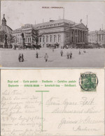 Delcampe - Ansichtskarte Mitte-Berlin Opernhaus Straßenbahn - Künstlerkarte 1908 - Mitte