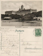 Delcampe - Ansichtskarte Flensburg Stadtteilansicht Blick Auf Die Marineschule 1912 - Flensburg