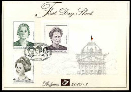 Delcampe - 2879/80 + BL84 - FDS - Het Belgisch Koningshuis - 1999-2010