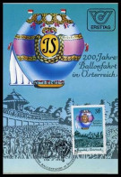 Delcampe - Oostenrijk - 200 Jahre Ballonfahrt - MK - - Maximumkarten (MC)