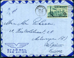 Delcampe - Cover From Mobile, Alabama To Antwerp, Belglium - 2c. 1941-1960 Brieven