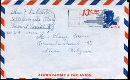 Delcampe - Cover From Mount Vernan, New York To Leuven, Belgium - 3c. 1961-... Brieven