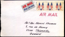 Delcampe - Cover Front To Thionville, France - 3c. 1961-... Brieven
