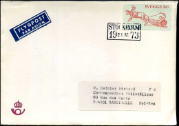 Delcampe - Cover From Stockholm To Marcinelle, Belgium - Briefe U. Dokumente