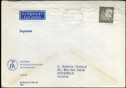 Delcampe - Cover From Stockholm To Marcinelle, Belgium - Briefe U. Dokumente