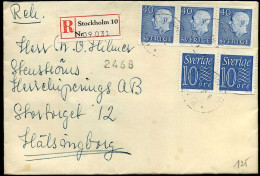 Delcampe - Registered Cover - Lettres & Documents