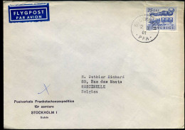 Delcampe - Cover From Stockholm To Marcinelle, Belgium - Briefe U. Dokumente