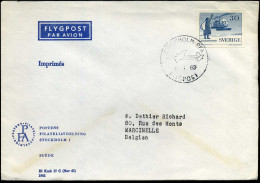 Delcampe - Cover From Stockholm To Marcinelle, Belgium - Briefe U. Dokumente