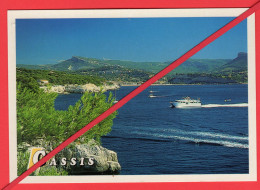 Delcampe - CPM(Europe-France(13.Bouches Du Rhône)CASSIS - La Superbe Baie De CASSIS -,les Plages  Et Le Calanques - Cassis