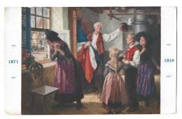 Delcampe - CPA 67 - 68 Alsace Libérée Guerre Costume - Heimat