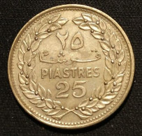 Delcampe - LIBAN - LEBANON - 25 PIASTRES 1970 - KM 27.1 - Libanon
