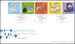 Delcampe - Groot-Brittannië - The Secret Of Life: DNA And The Genome - 2001-2010 Decimal Issues