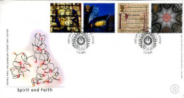 Delcampe - Groot-Brittannië - FDC - Spirit And Faith - 2001-2010 Decimal Issues