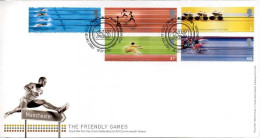 Delcampe - Groot-Brittannië - FDC - The Friendly Games - 2001-2010 Decimal Issues
