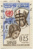 Delcampe - Maroc Poste Obl Yv: 555 Mi:618 OMS Infirmières (Belle Obl.mécanique) - OMS