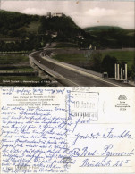 Delcampe - Ansichtskarte Hammelburg Schloß Saaleck, Straße - Brücke Color Foto 1963 - Hammelburg