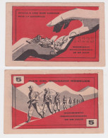 Delcampe - 5 Pesos Banknote Kuba Cuba “Mes Del Soldado Rebelde” Um 1955 (144554) - Cuba