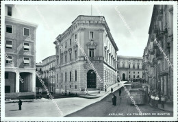 Delcampe - S752 Cartolina Avellino Citta' Via Francersco Da Sanctis - Avellino