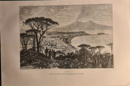 Delcampe - Gravure Hors Texte XIXème Italie Naples - Sin Clasificación