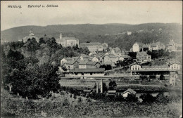 Delcampe - Weilburg (6290) Bahnhof, Bahnpost 1909 I-II - Weilburg