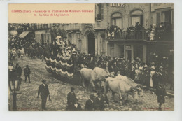 Delcampe - GISORS - Cavalcade En L'honneur Du Millénaire Normand - Le Char De L'Agriculture - Gisors