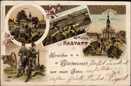 Delcampe - Rastatt (7550) Teilansichten 1901 I-II - Rastatt